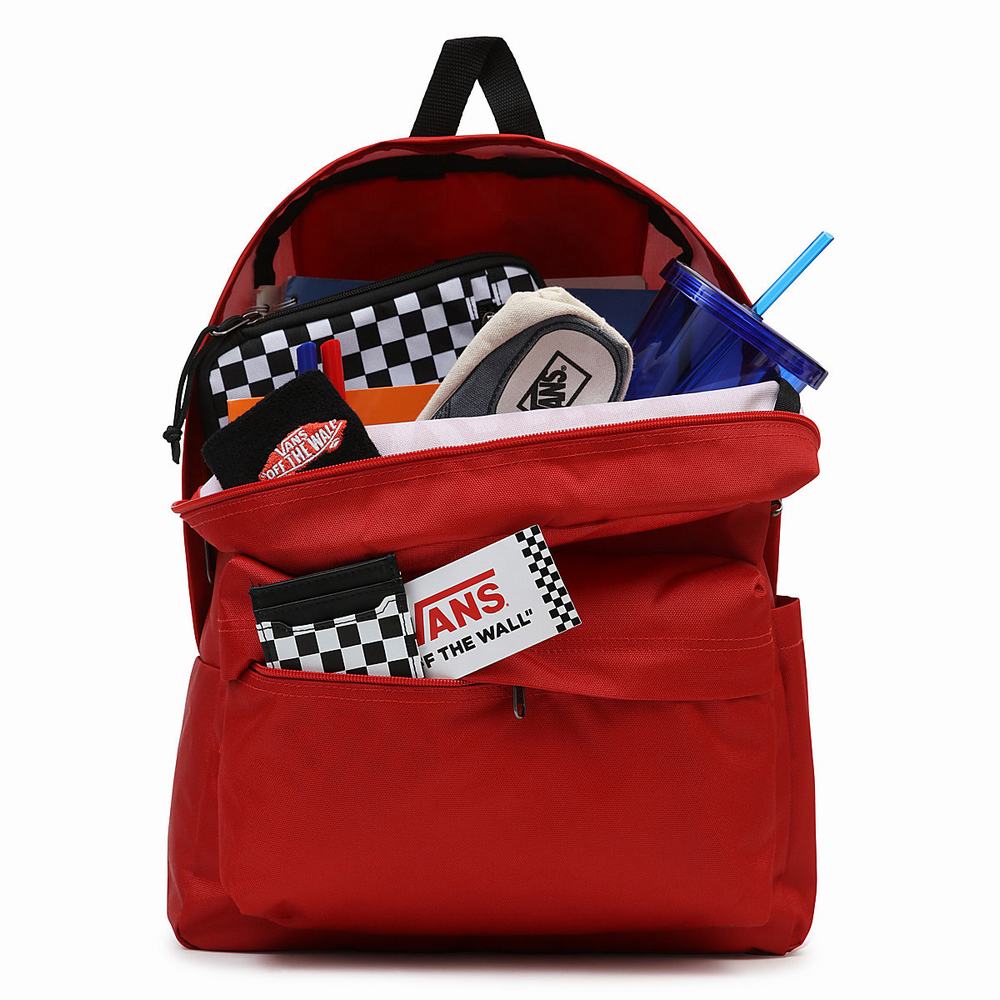 Mochilas Vans Old Skool Boxed Hombre Rojas | PJM526140