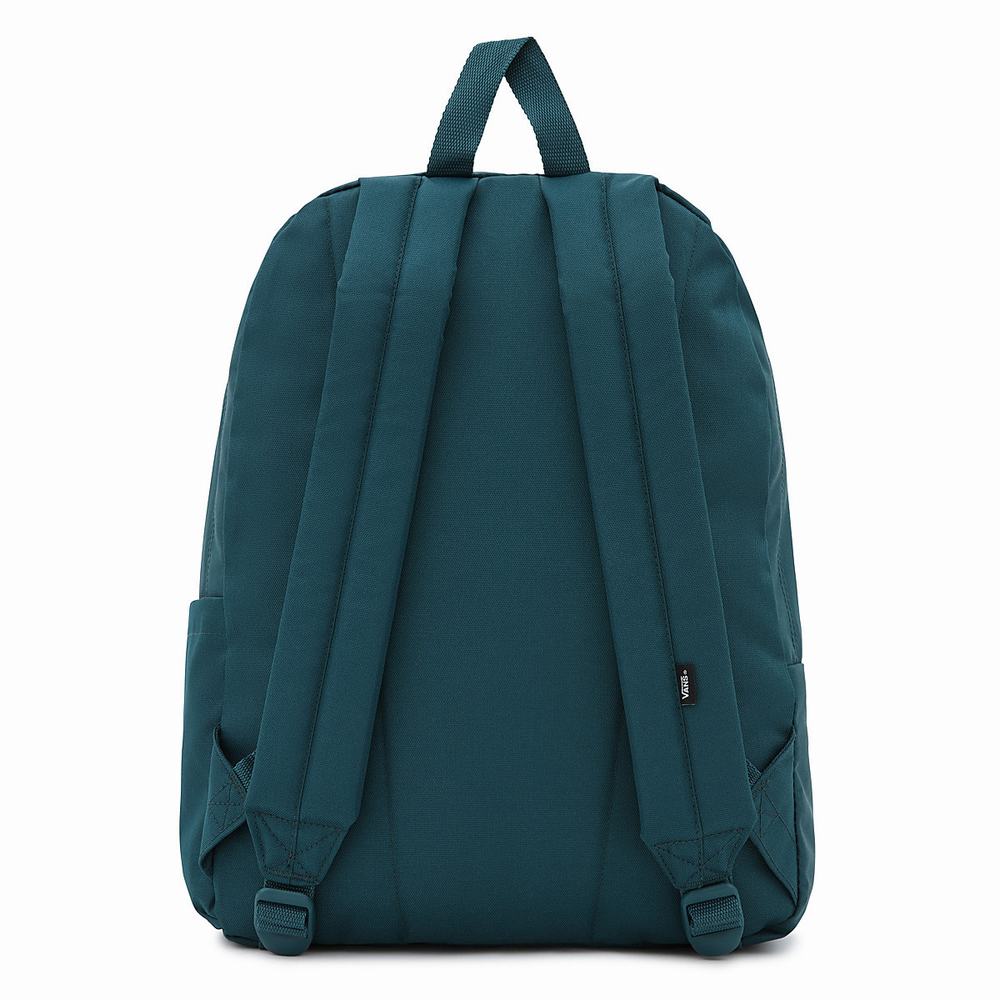 Mochilas Vans Old Skool Boxed Mujer Azules | EBJ405789