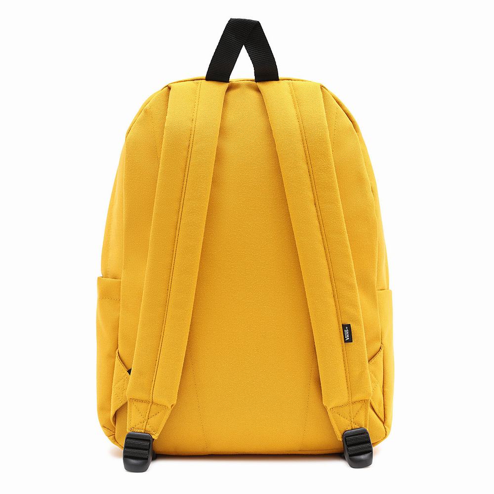 Mochilas Vans Old Skool Drop V Hombre Amarillo/Naranjas | YDA475092