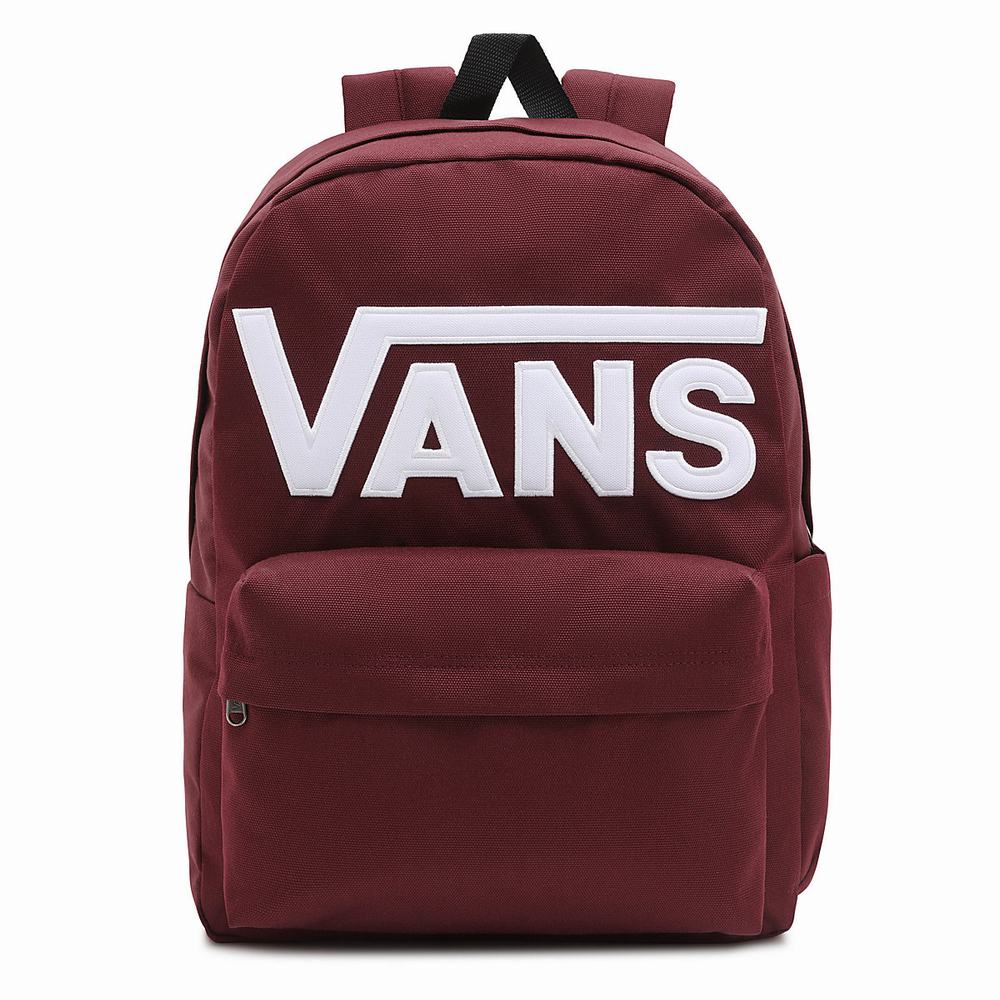 Mochilas Vans Old Skool Drop V Hombre Rojas | MUQ316890