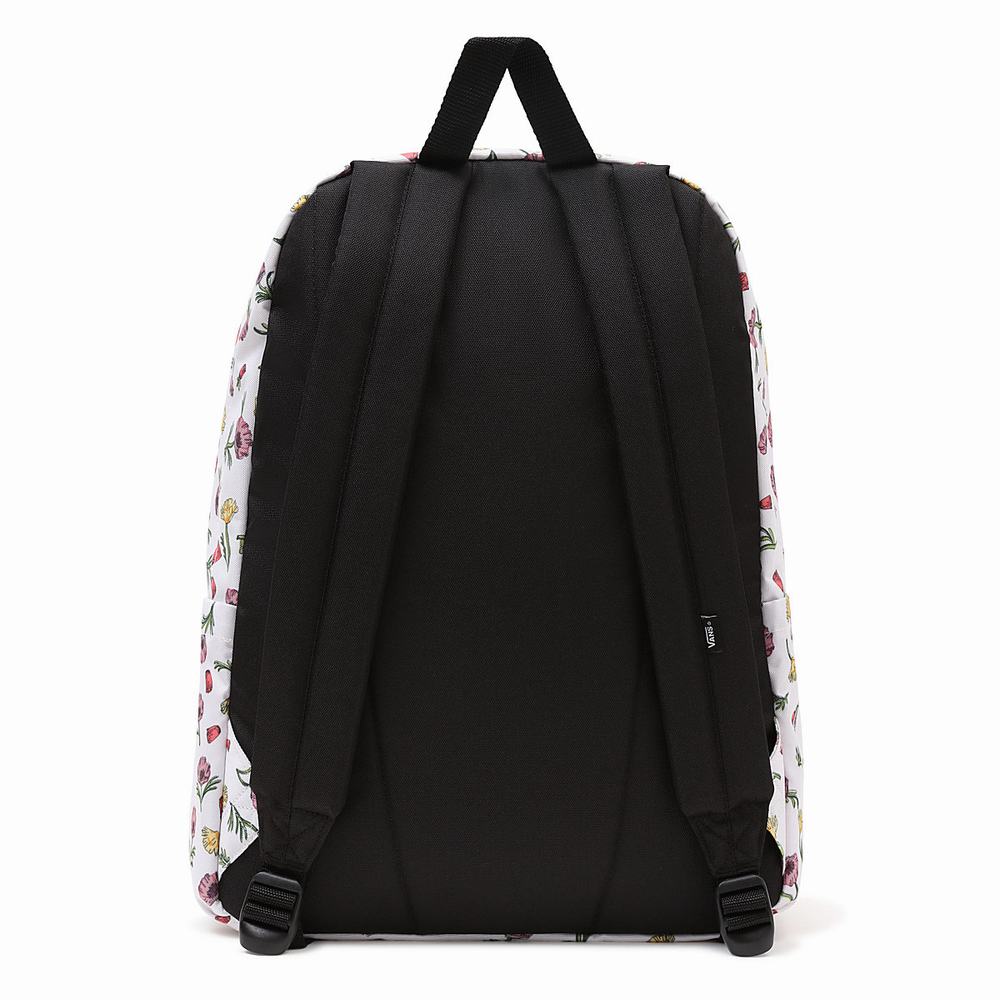 Mochilas Vans Old Skool H20 Mujer Multicolor/Blancas | GOD768294