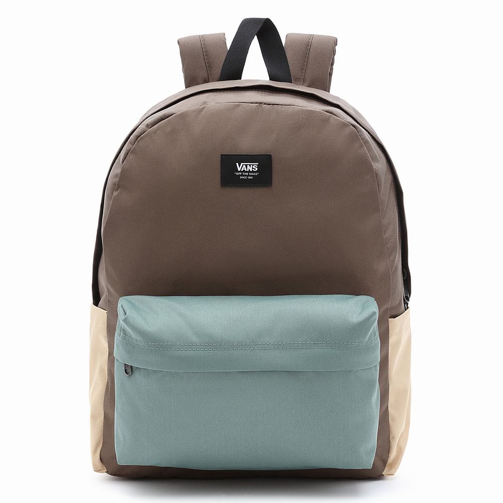 Mochilas Vans Old Skool H2O Hombre Marrones | KAM712480