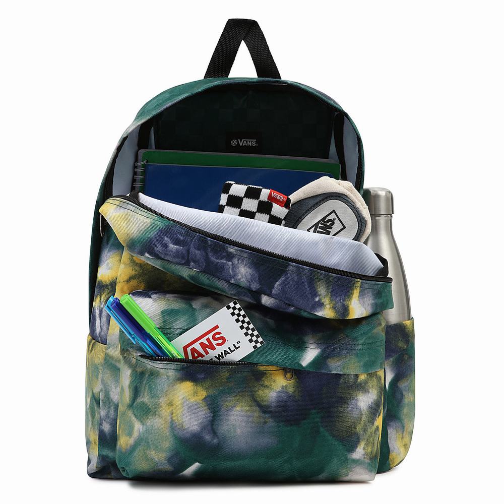 Mochilas Vans Old Skool IIII Mujer Verde | AKS302974