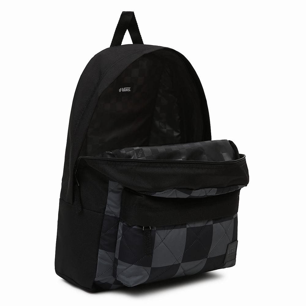 Mochilas Vans Outdoor Club Deana Mujer Gris | BRQ045823