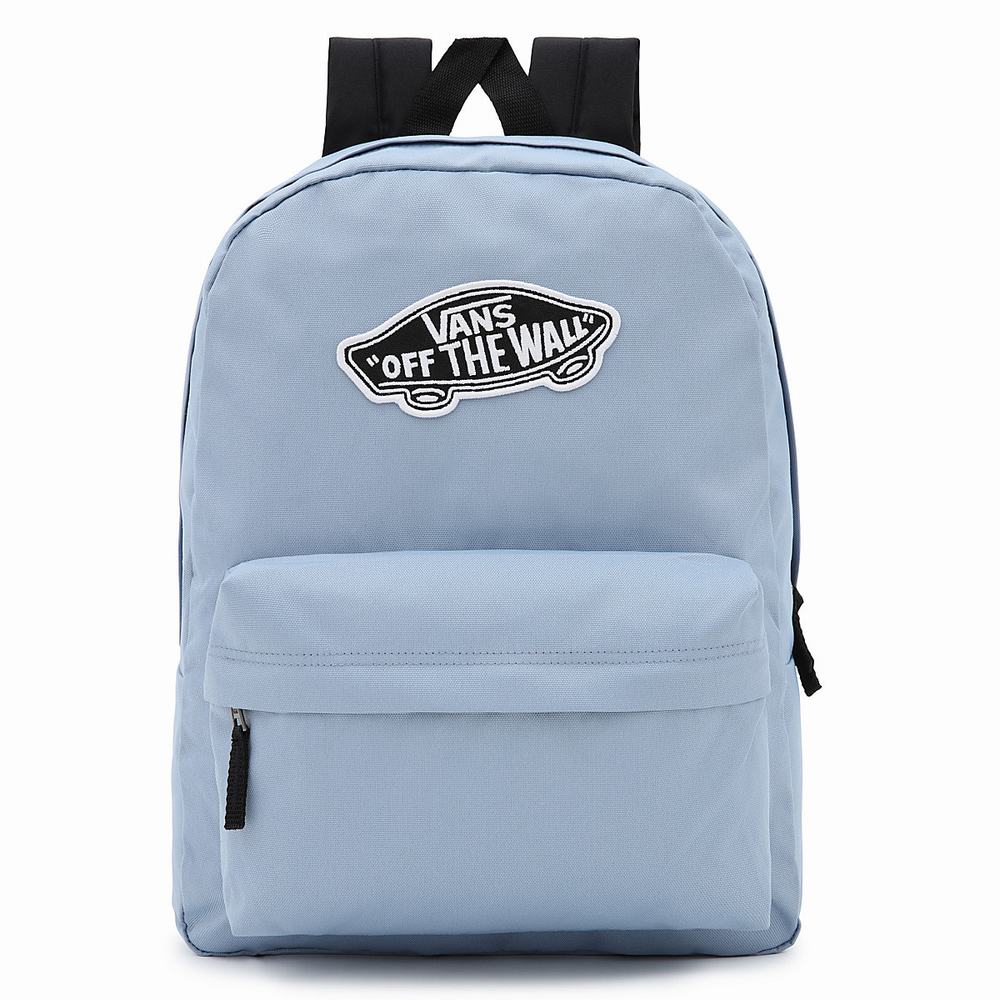 Mochilas Vans Realm Hombre Azules | ODU972410