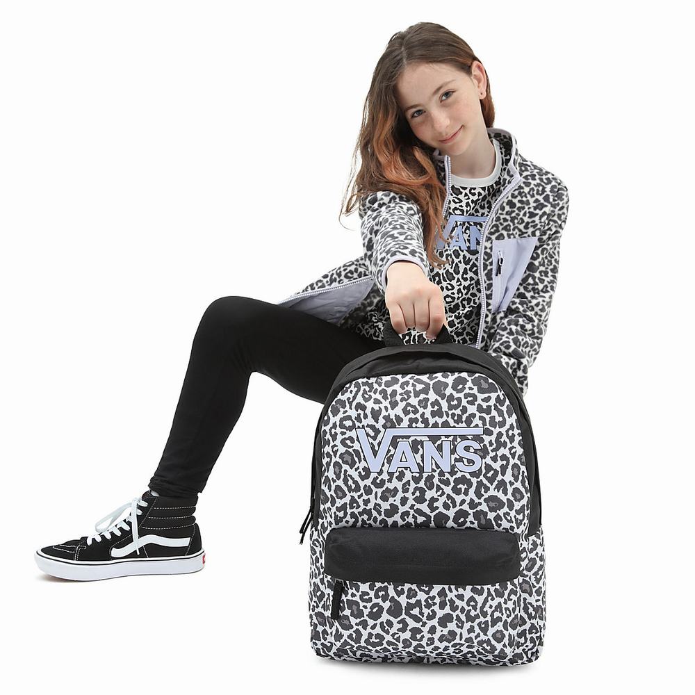 Mochilas Vans Realm Niños Marrones | YXI723596