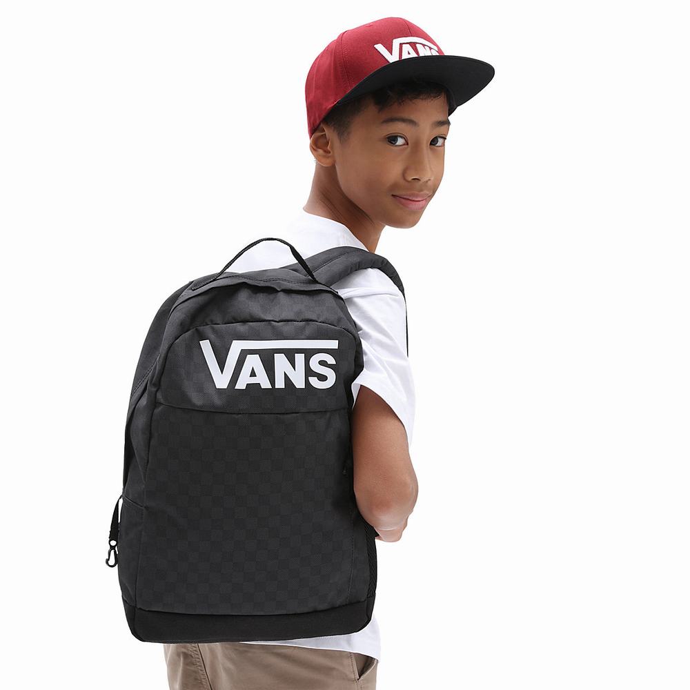 Mochilas Vans Skool Niños Negras | AHT801234