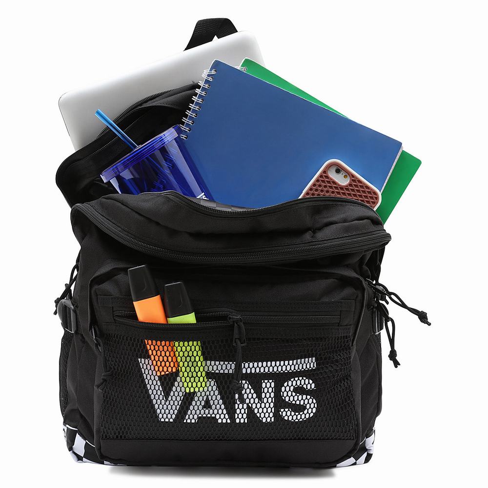 Mochilas Vans Stasher Hombre Negras | MJN239075