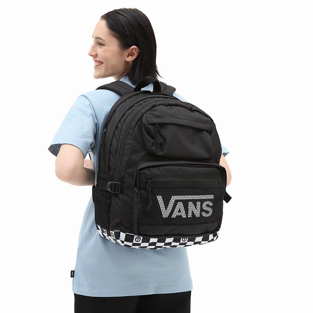 Mochilas Vans Stasher Hombre Negras | MJN239075