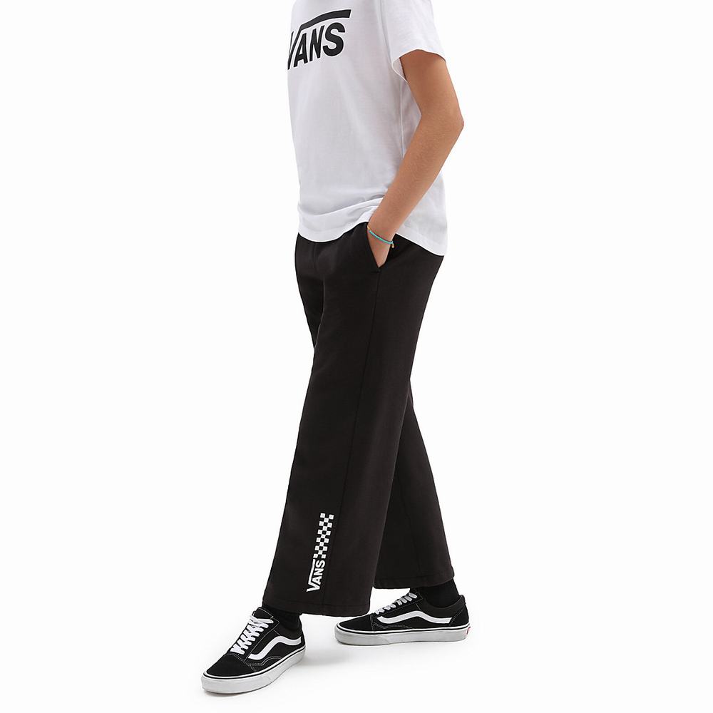 Pantalones Deportivos Vans Chalkboard Crop (8-14 years) Niños Negras | EBJ391564