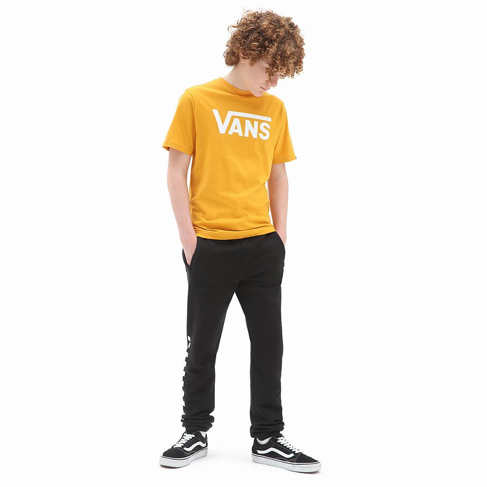 Pantalones Deportivos Vans ComfyCush Fleece (8-14 years) Niños Negras | XAL943086