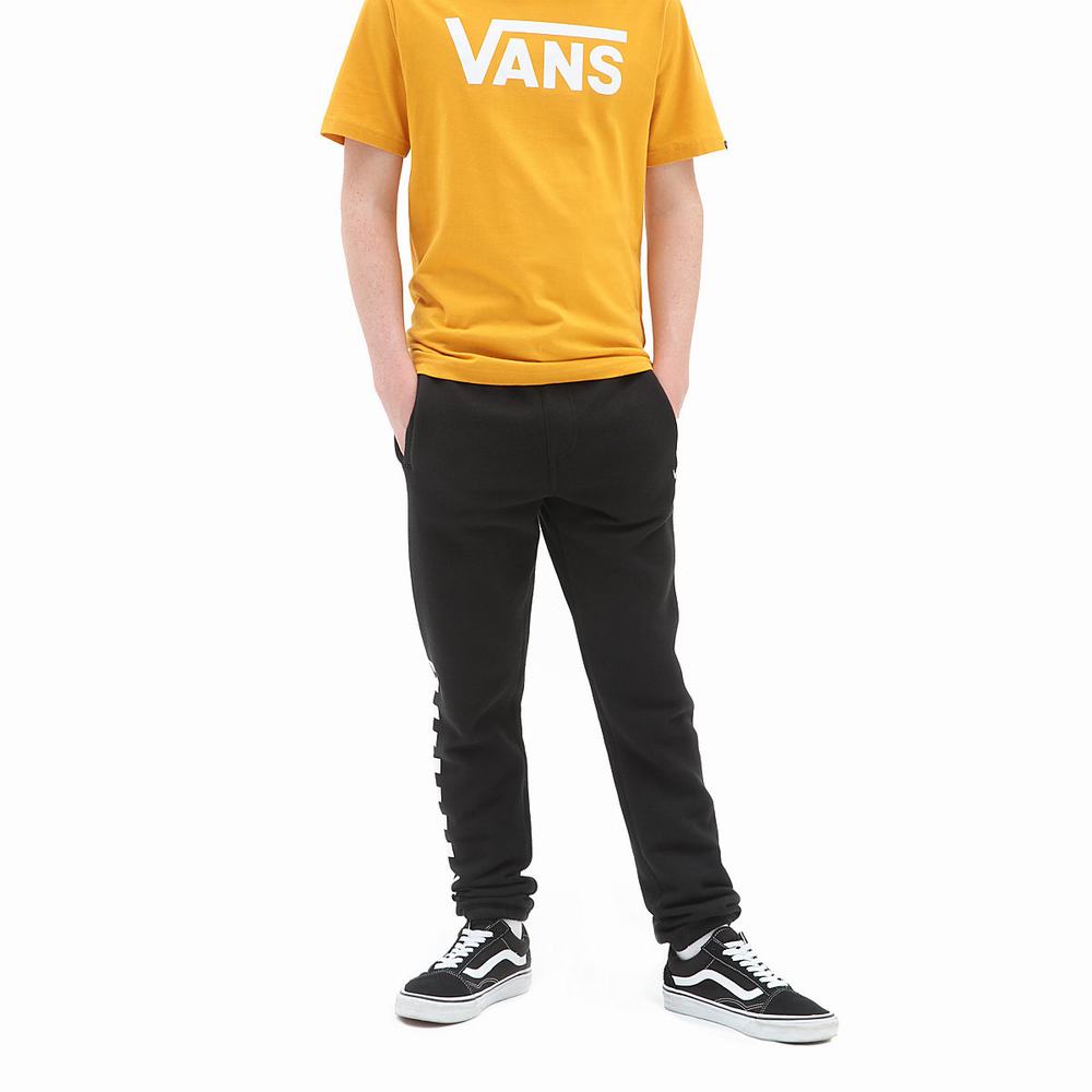 Pantalones Deportivos Vans ComfyCush Fleece (8-14 years) Niños Negras | XAL943086