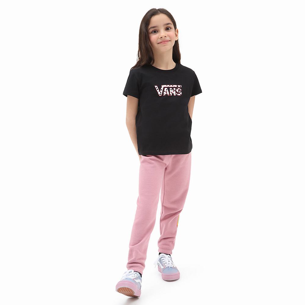 Pantalones Deportivos Vans Happy Bow (8-14 years) Niños Rosas | UKF216354