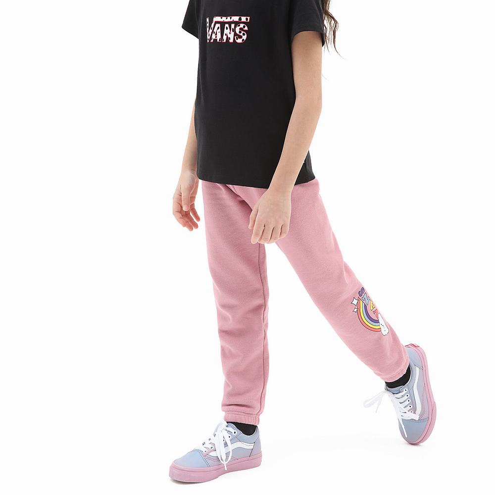 Pantalones Deportivos Vans Happy Bow (8-14 years) Niños Rosas | UKF216354