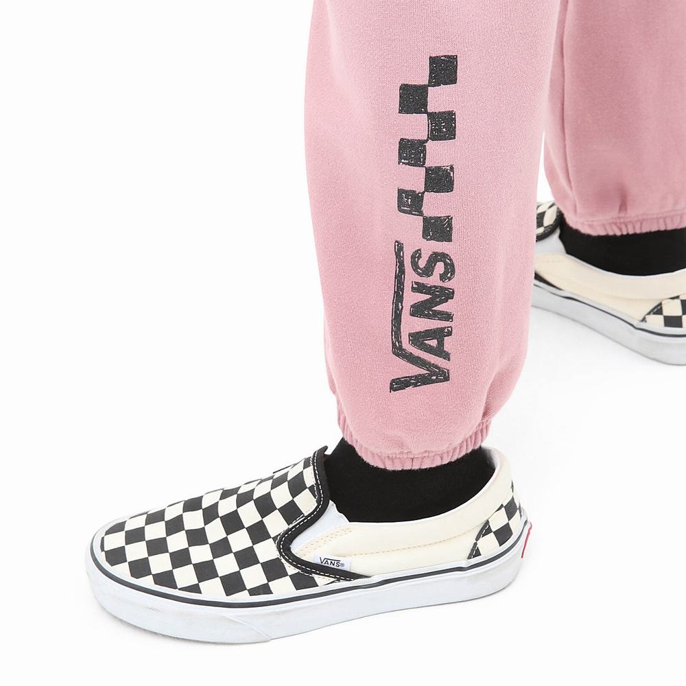 Pantalones Deportivos Vans Sunset Wash (8-14 years) Niños Rosas | ZYJ105694