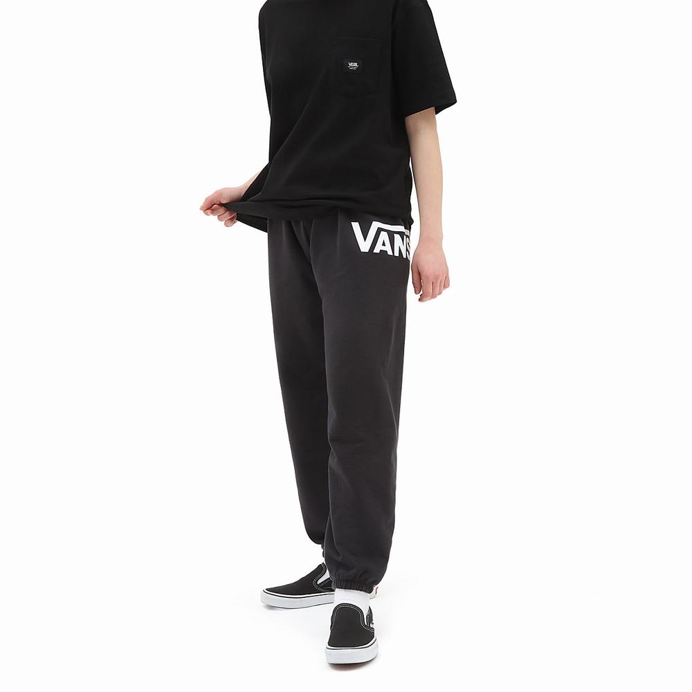 Pantalones Deportivos Vans Take it Easy Mujer Negras | BNC758239