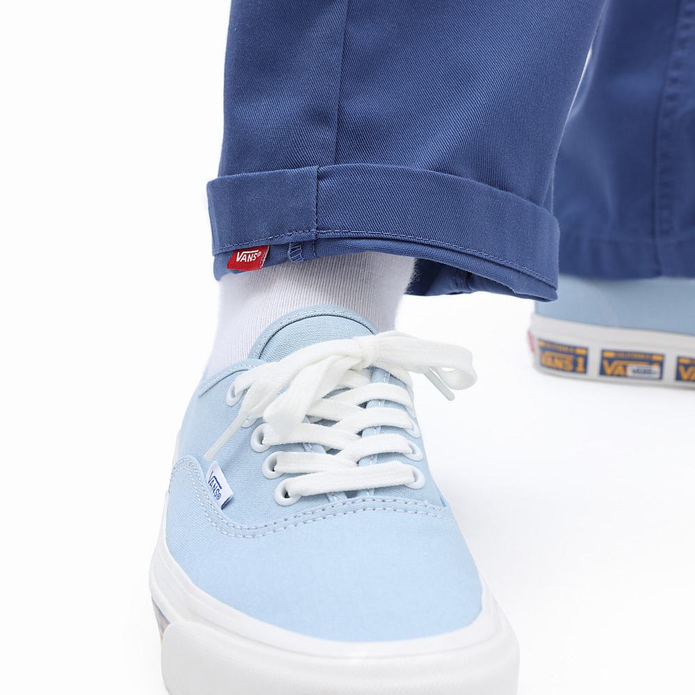 Pantalones Vans Authentic Chino Relaxed Hombre Azules | ERH265184