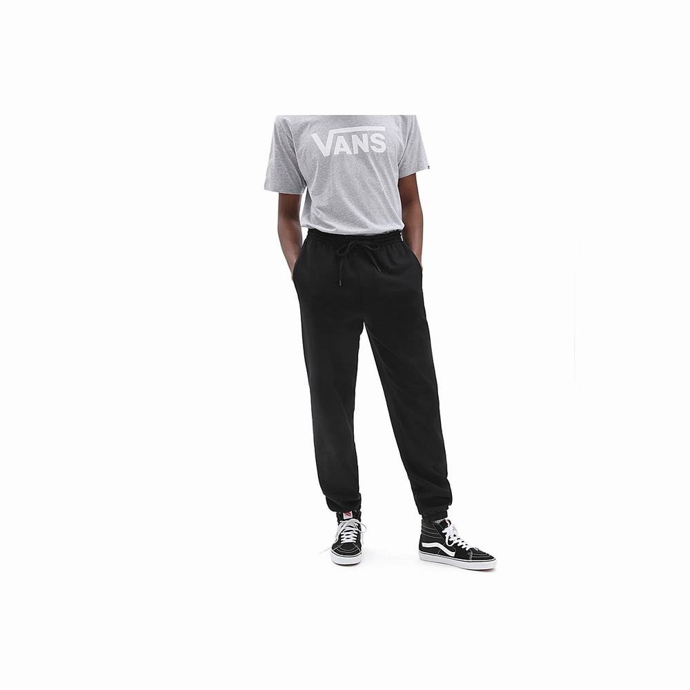 Pantalones Vans Basic Fleece Hombre Negras | UTF912435