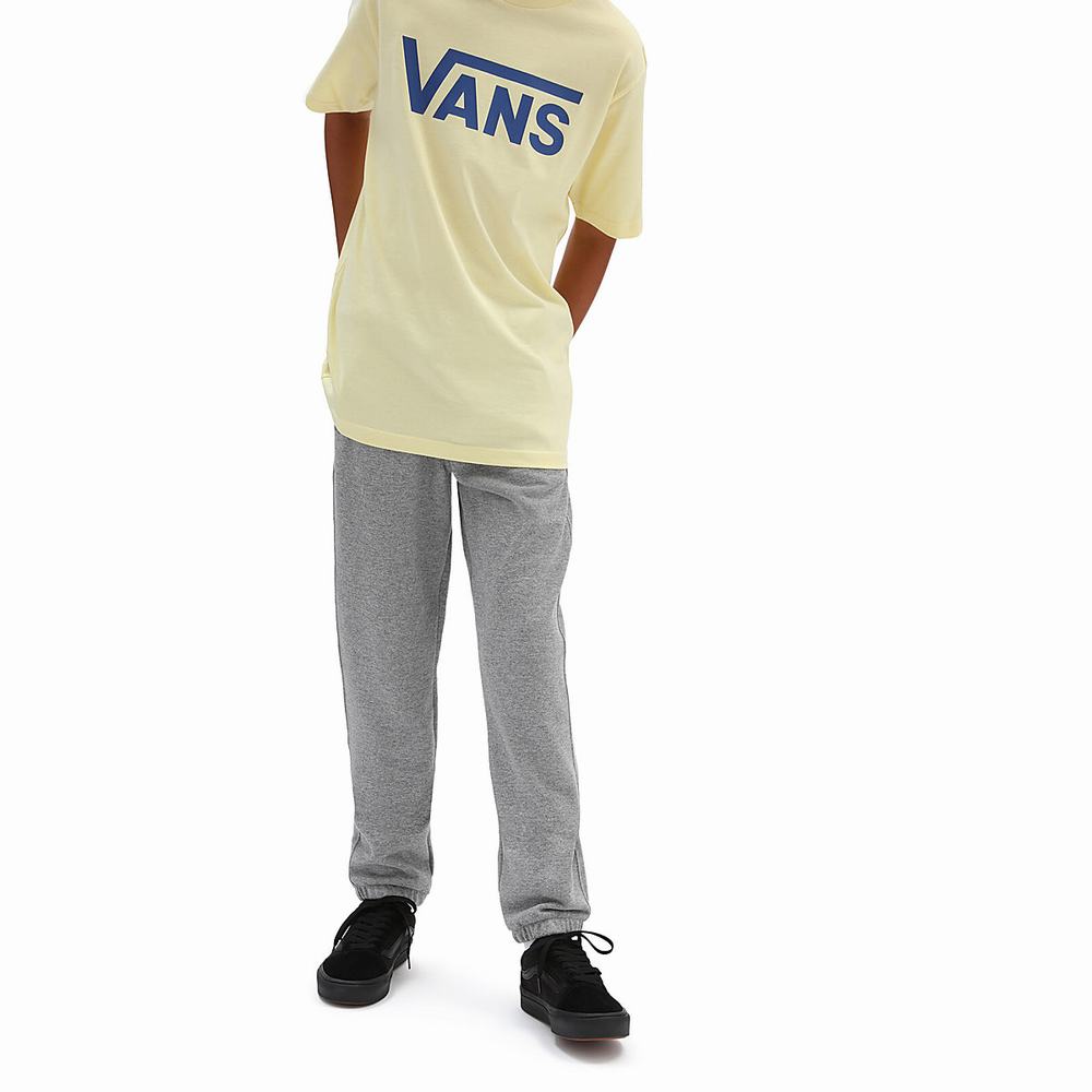 Pantalones Vans Core Basic Fleece (8-14 years) Niños Gris | DQZ347905