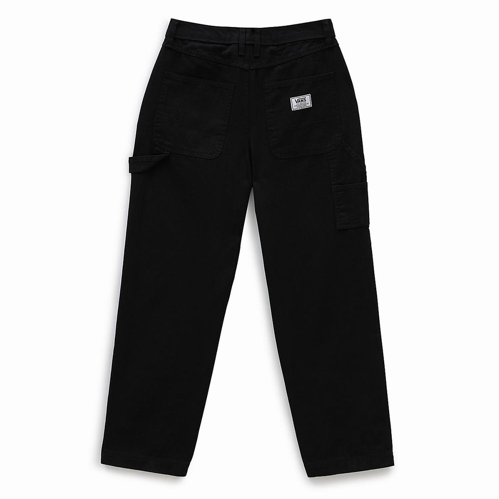 Pantalones Vans Ground Trabajo Mujer Negras | ZLN974813