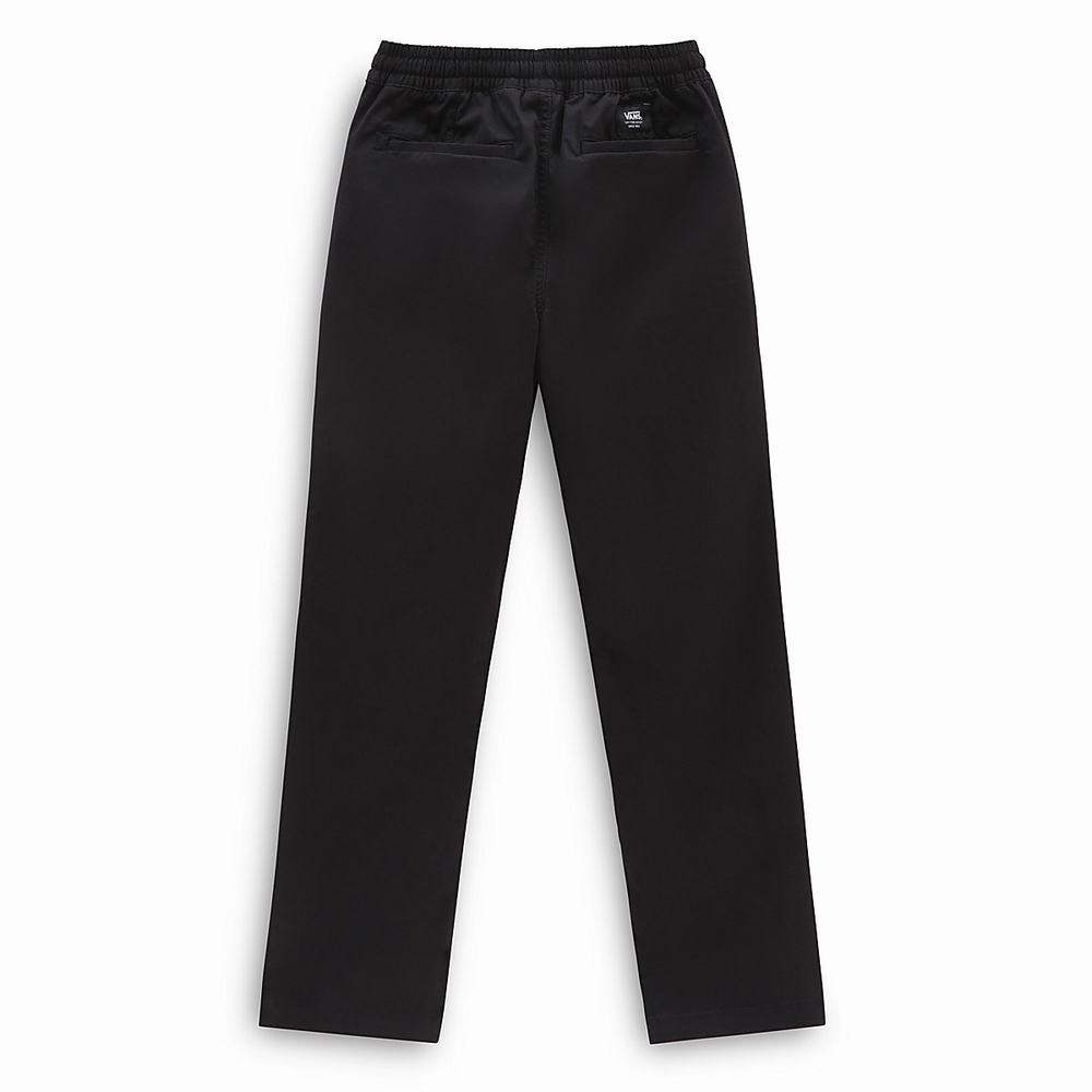 Pantalones Vans Range Elastic Cintura (8-14 years) Niños Negras | GEW204196