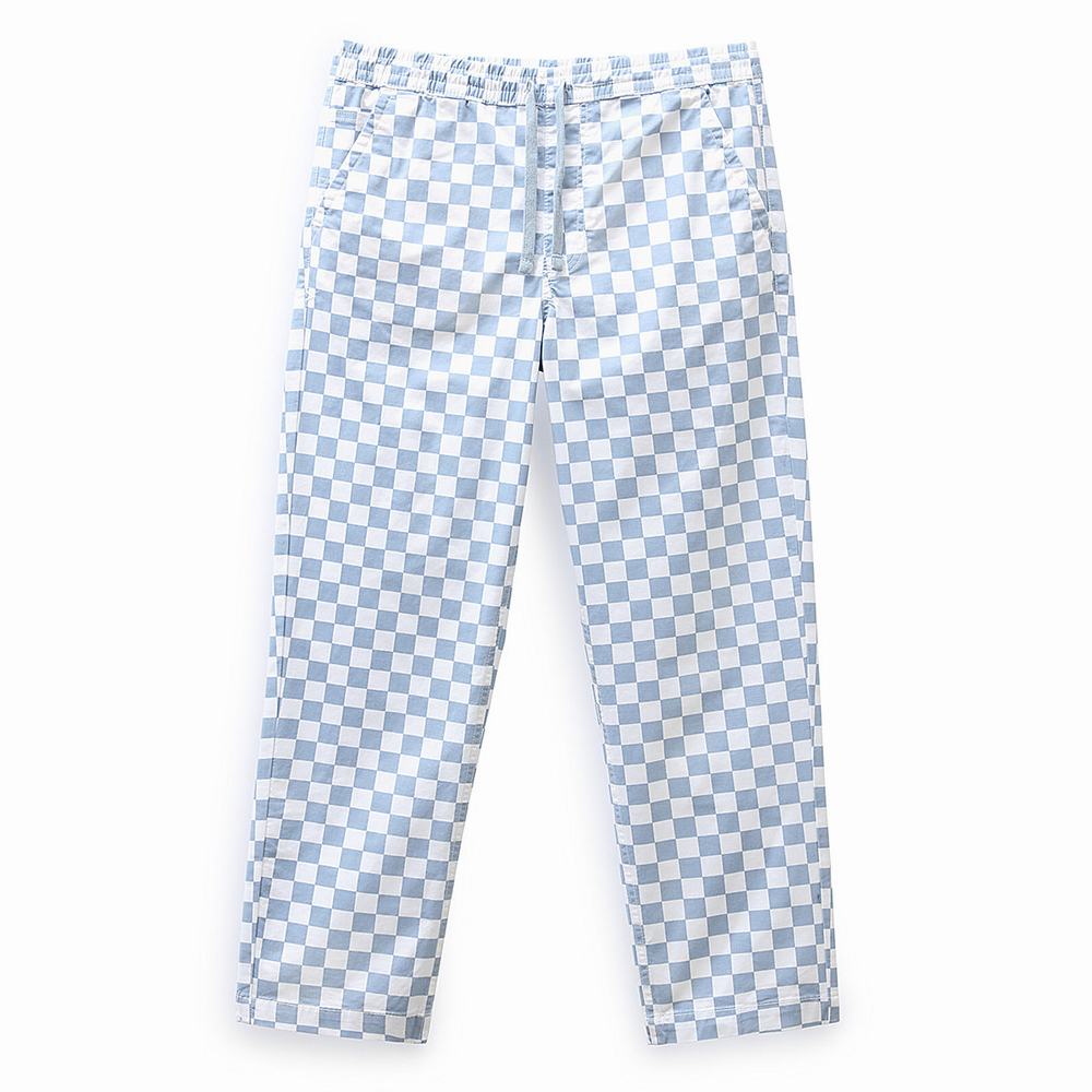 Pantalones Vans Range Print Relaxed Mujer Azules | NZL596720