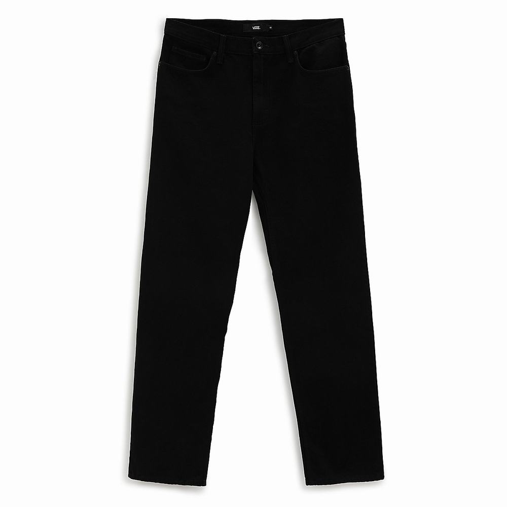 Pantalones Vans Relaxed Denim Hombre Negras | NVM298465