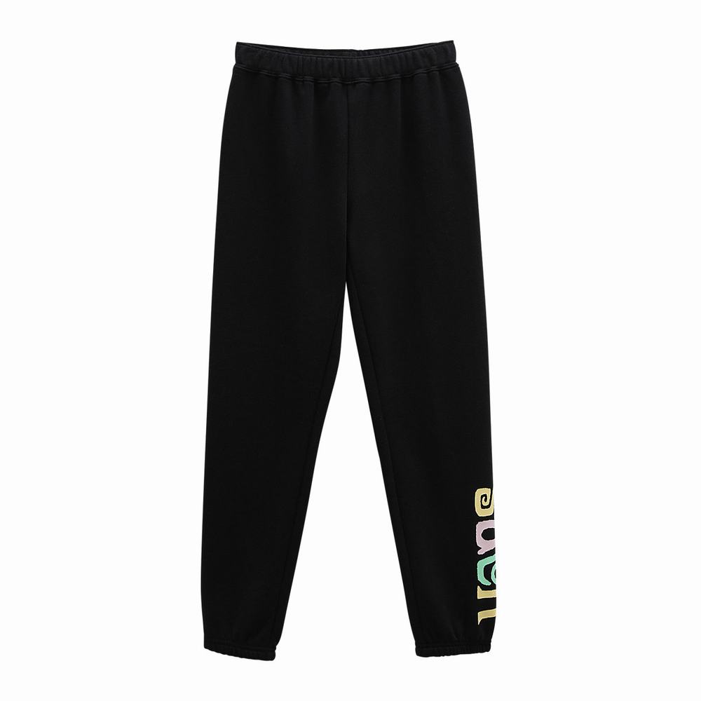 Pantalones Vans Sun Sider Sweats (8-14 years) Niños Negras | JGN695271