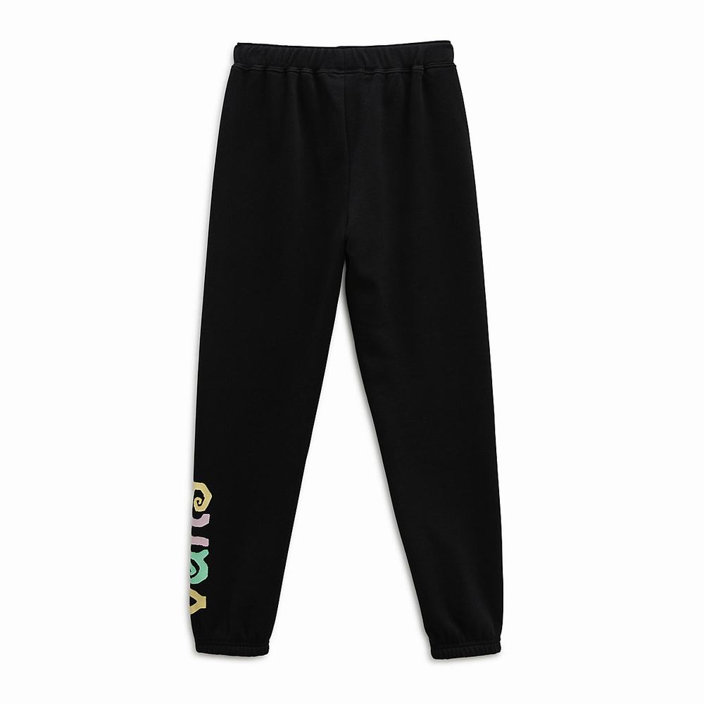 Pantalones Vans Sun Sider Sweats (8-14 years) Niños Negras | JGN695271