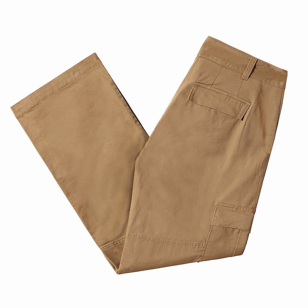 Pantalones Vans Thread It Cargo Mujer Marrones | AEU417529