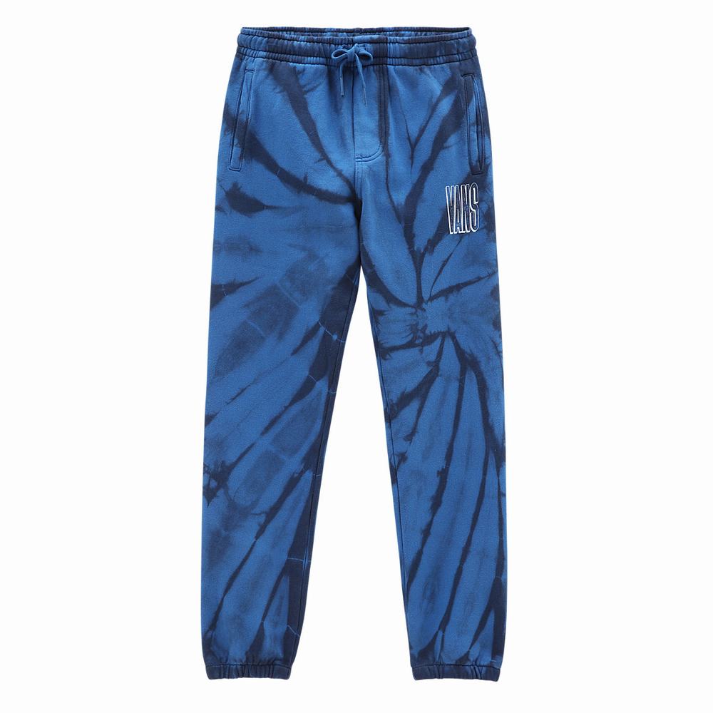 Pantalones Vans Tie Dye Fleece (8-14 years) Niños Azules | QWM954067