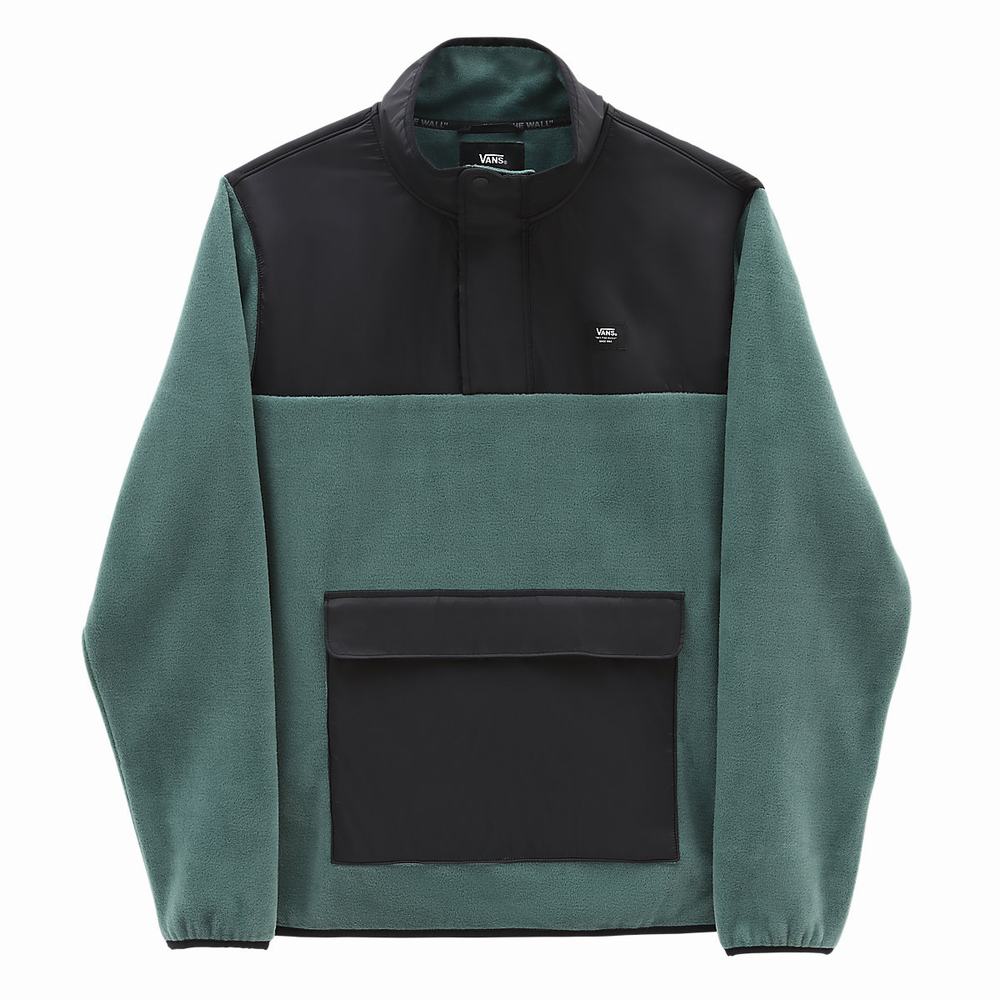 Pullover Vans Mammoth Hombre Verde | MIF840175