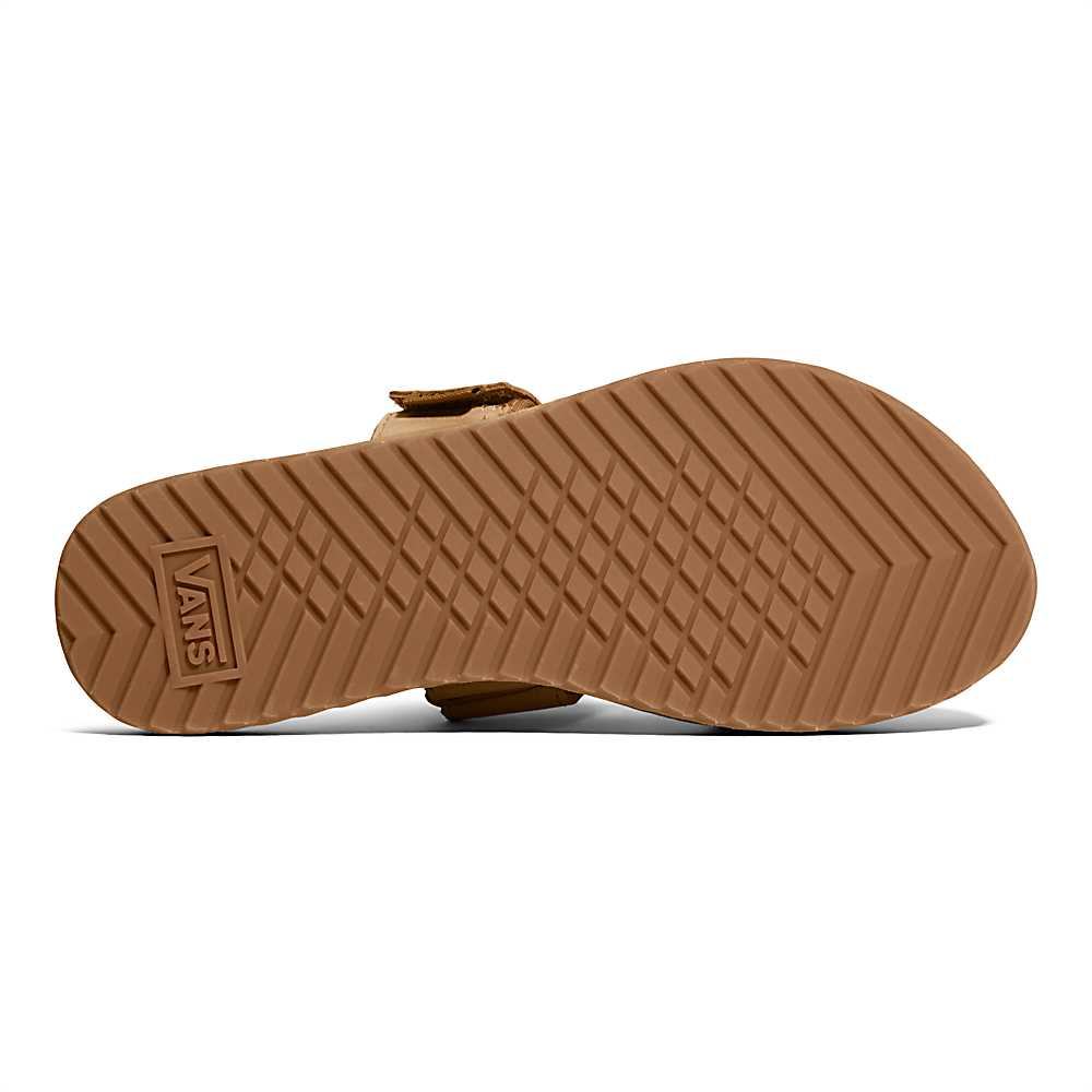 Sandalias Vans Animal Cayucas Slide Mega Platform Mujer Marrones/Negras | YMR428369