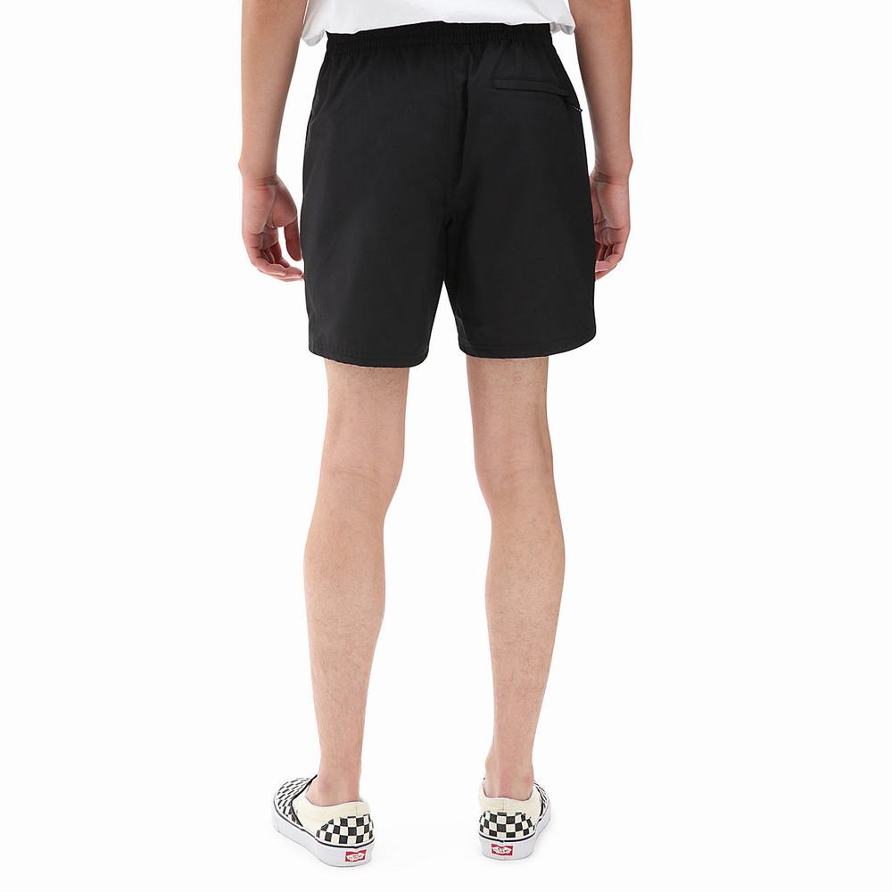 Shorts De Playa Vans Primary Volley II Hombre Negras | RJS563207