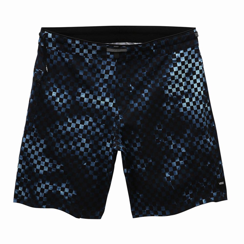 Shorts De Playa Vans Surf Trunk 3 Hombre Azules | KDF789605