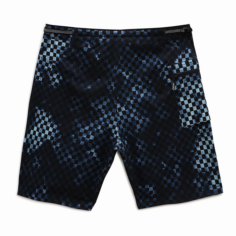 Shorts De Playa Vans Surf Trunk 3 Hombre Azules | KDF789605