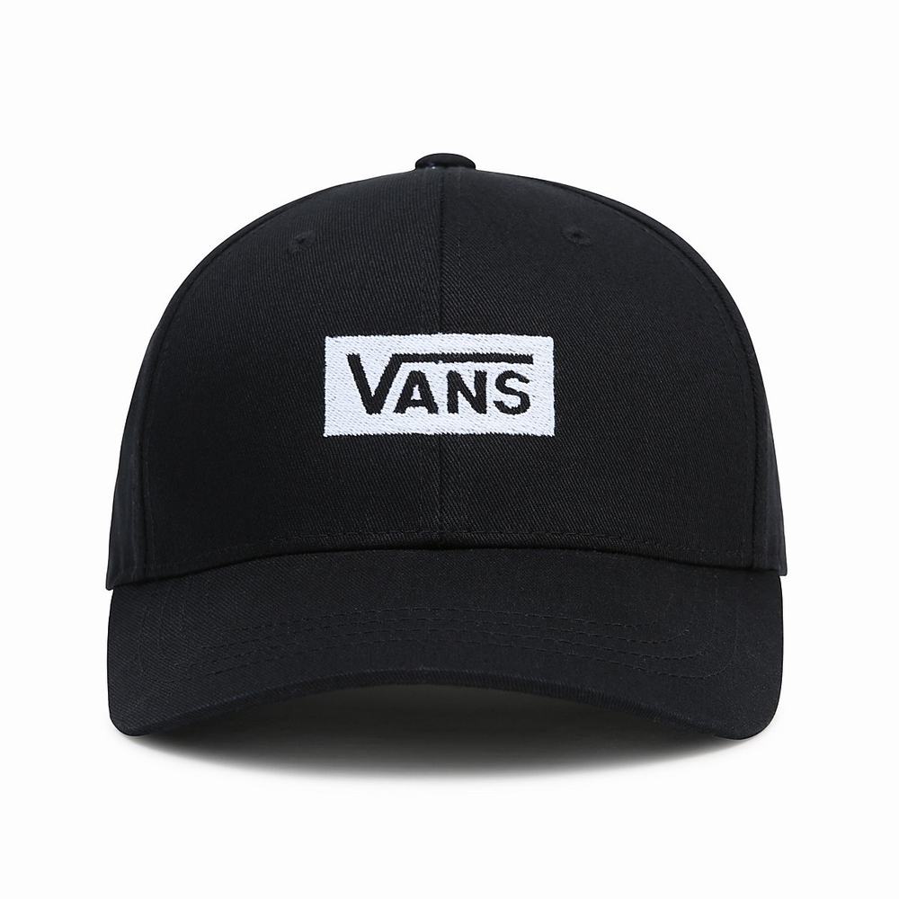 Sombreros Vans Boxed Structured Jockey Hombre Negras | BSO762394