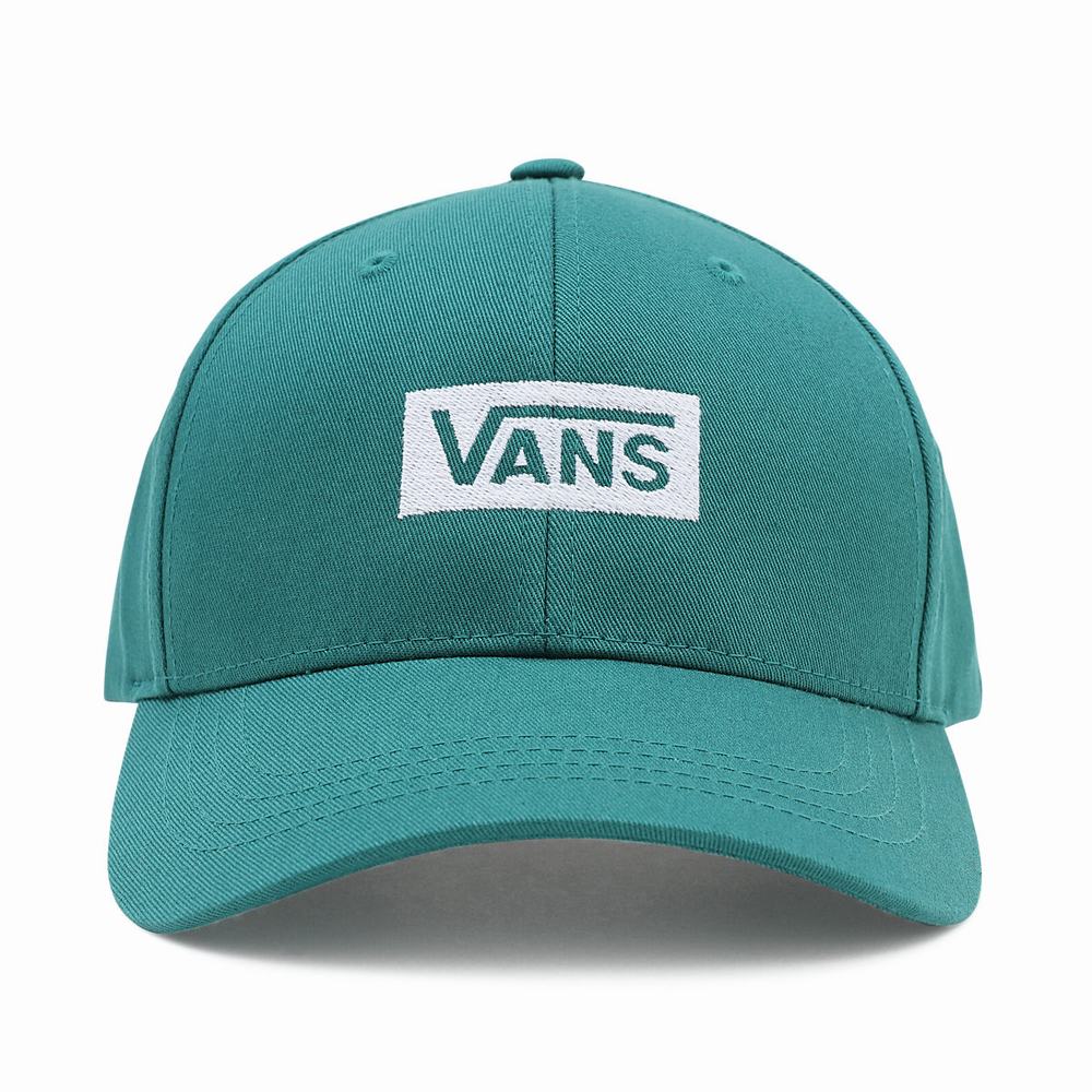 Sombreros Vans Boxed Structured Jockey Hombre Azules | GQO938715