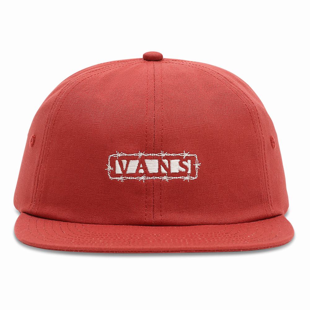 Sombreros Vans Desert Jockey Hombre Rojas | BFE712093