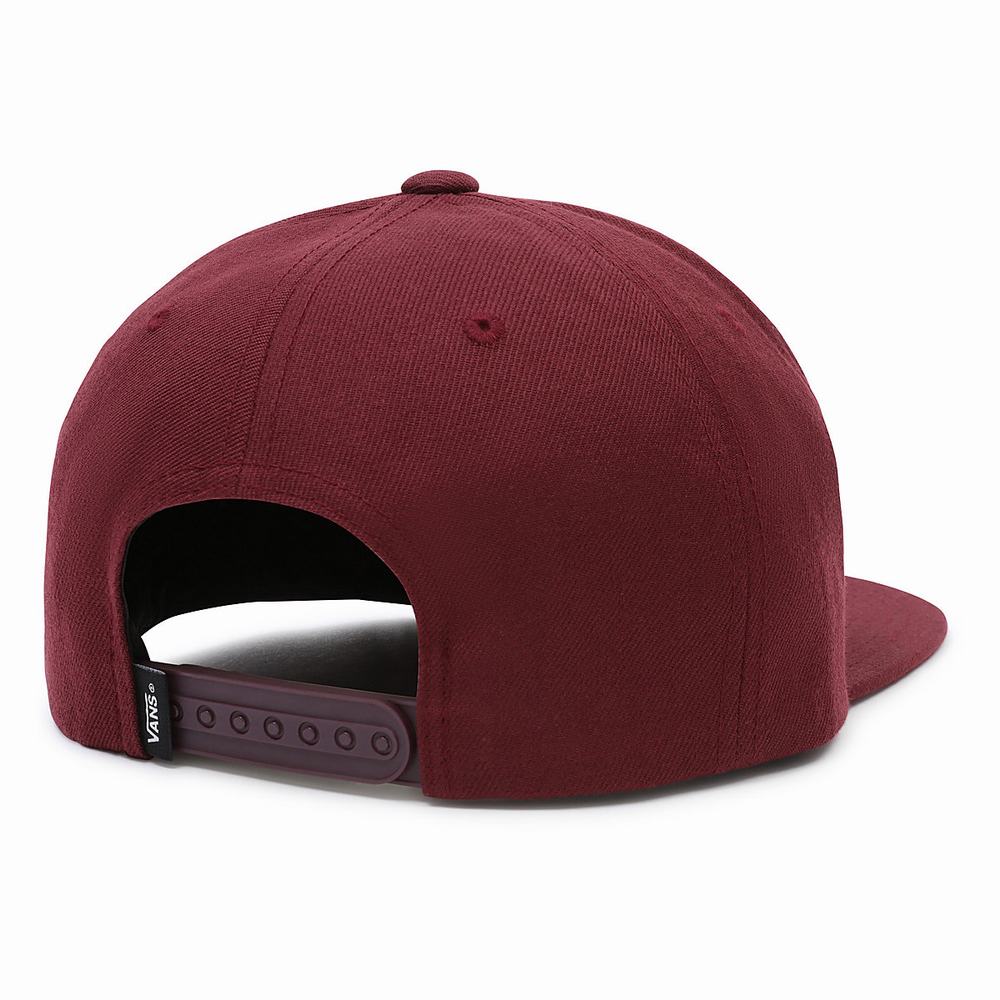 Sombreros Vans Drop V Snapback Hombre Rojas | WQN492106