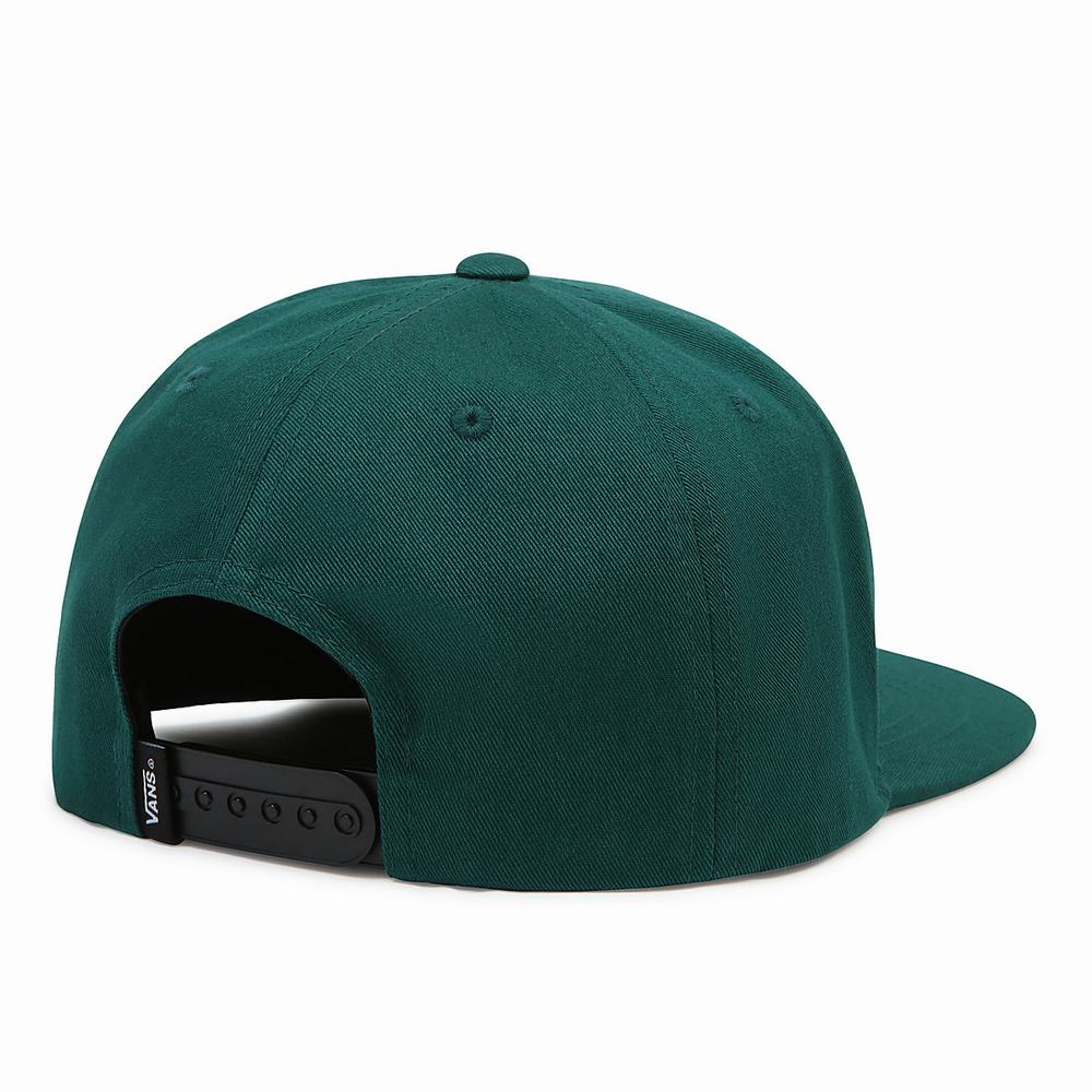 Sombreros Vans Drop V Snapback Niños Verde | SFO670452