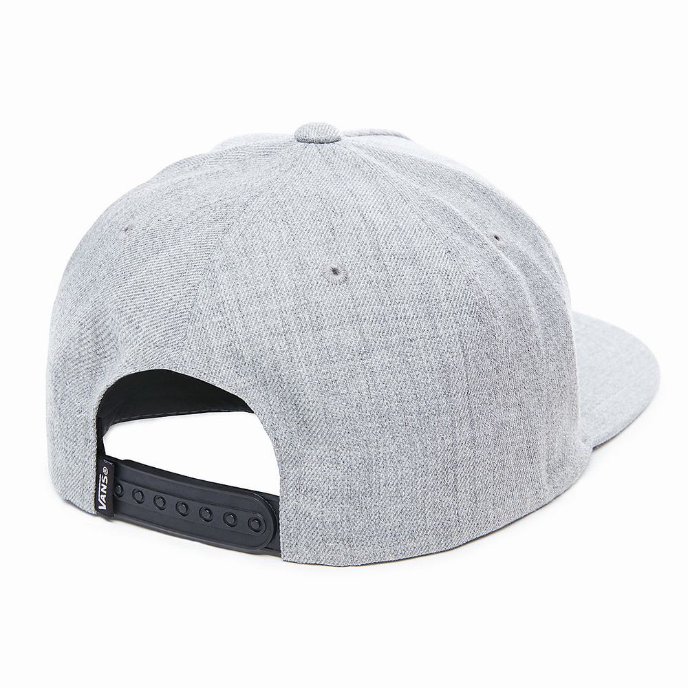 Sombreros Vans Full Patch Snapback Hombre Gris | HXY716594