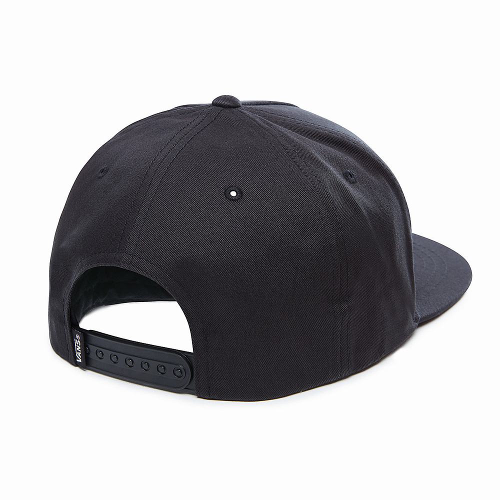 Sombreros Vans Full Patch Snapback Hombre Negras | QOC643920