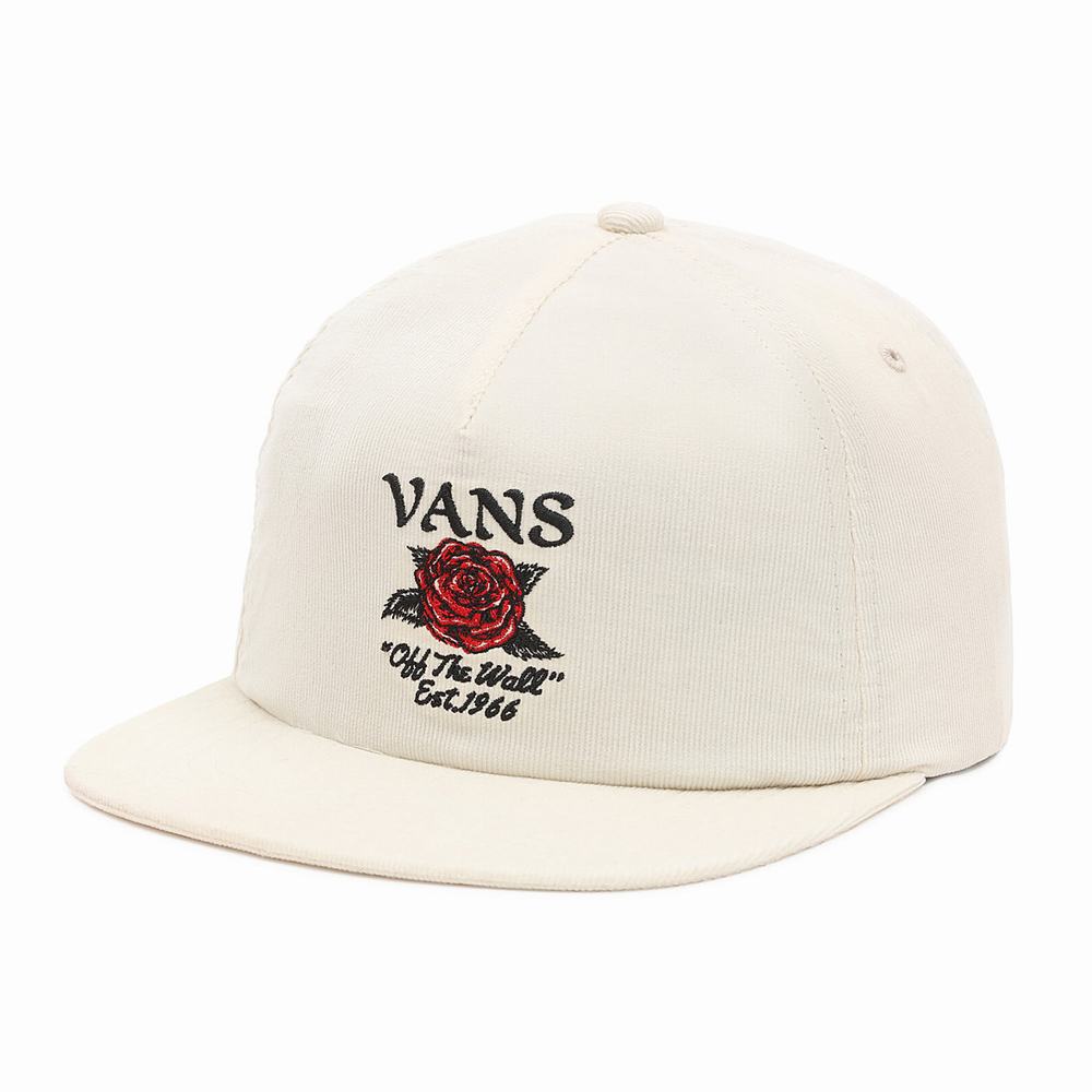 Sombreros Vans Howell Shallow Unstructured Hombre Blancas | TZR813527