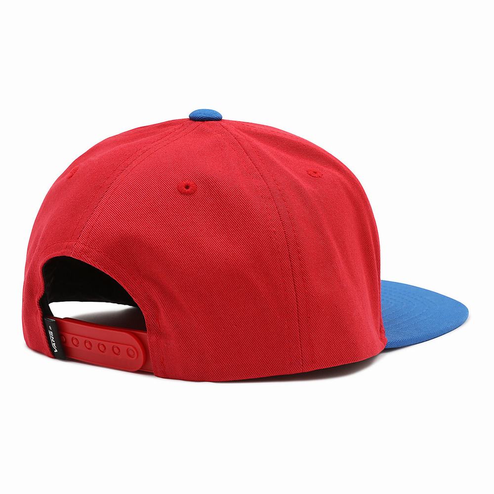 Sombreros Vans Maze Snapback Niños Rojas | BMH829041