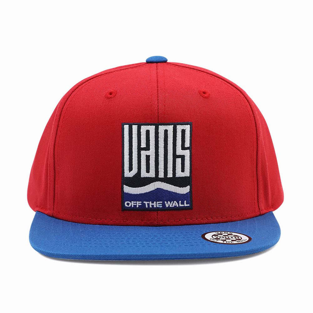 Sombreros Vans Maze Snapback Niños Rojas | BMH829041