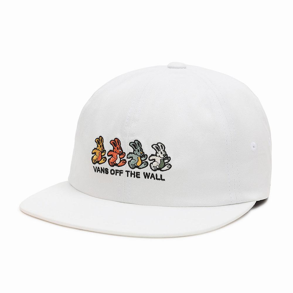 Sombreros Vans Peace Of Mind Jockey Hombre Blancas | PLH905871