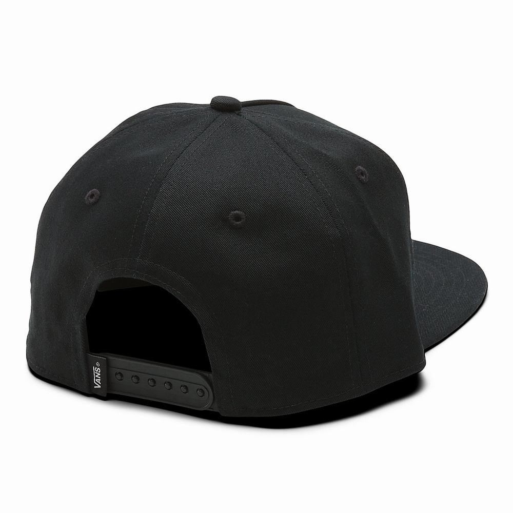 Sombreros Vans Seasonal Snapback Hombre Negras | BAS023589