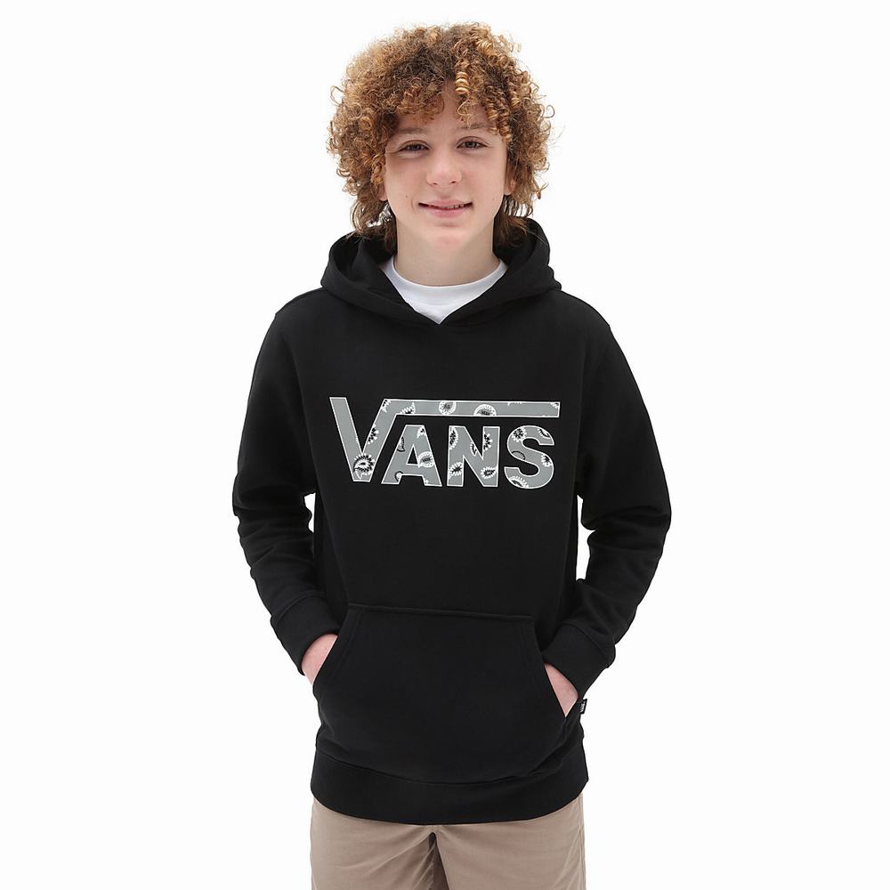 Sudadera Con Capucha Vans Classic (8-14 years) Niños Negras | AJR256489