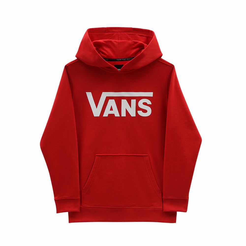 Sudadera Con Capucha Vans Classic (8-14 years) Niños Rojas | EUF698174